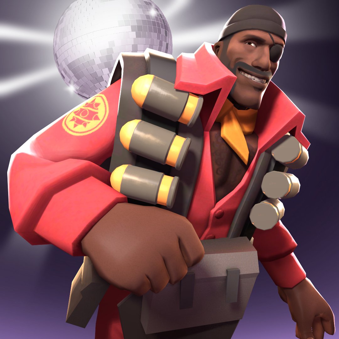 TF2Emporium's tweet photo. New Demoman Misc, Fragadelic Duds! Vote now on Steam Workshop: https://t.co/wN8MHBUaVY #TF2 https://t.co/32Hbg9BSRo