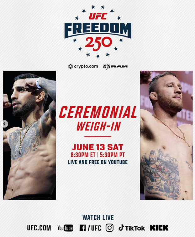 i__hatan's tweet photo. 🚨🚨🚨🚨🚨🚨🚨🚨🚨 🚨
الموتمر  فجر السبت الساعه 3:15
قياس الأوزان فجر الاحد الساعه3:30
#UFCWhiteHouse https://t.co/OtrdtbgPwW