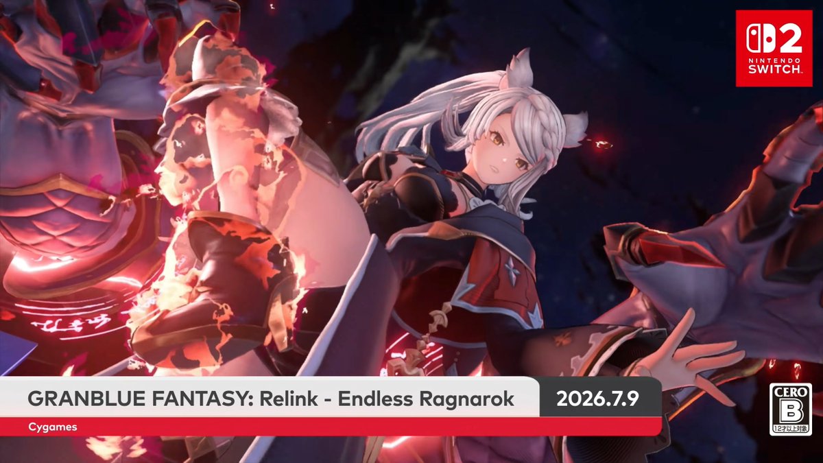 KaroshiMyriad's tweet photo. Granblue Fantasy: Relink - Endless Ragnarok was shown in the JP Nintendo Direct https://t.co/EArzHORD81