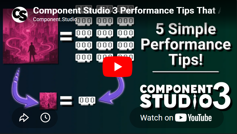 thegamecrafter's tweet photo. https://t.co/yWI1lwDQ2i
Struggling with slow load times, missing exports, or lag in Component Studio 3? 
In this video, Andrew V. walks through practical, real-world ways to improve performance—especially when working with large image libraries and complex designs. https://t.co/DManwWCpEA