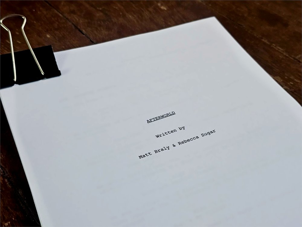 Afterworld Production Journal tweet media
