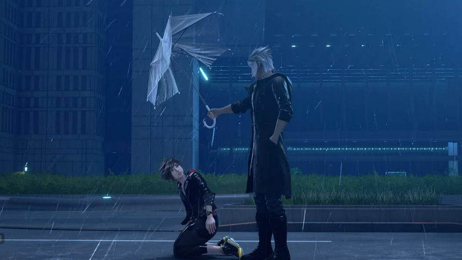 canfav_'s tweet photo. Rentrons, il pleut. #KH4 https://t.co/lBV32uKk2f