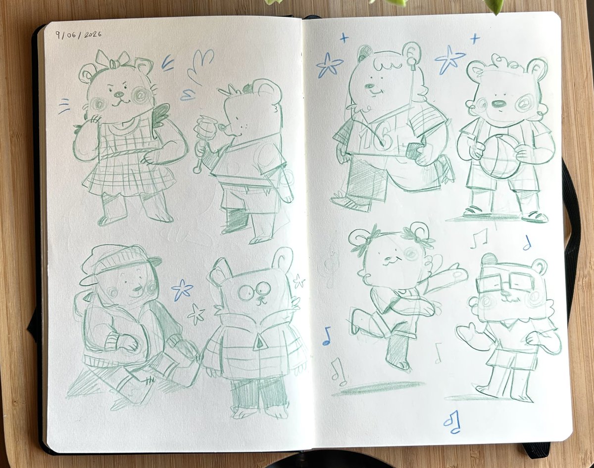 ceelchim's tweet photo. 🐻🌟 #sketchbook https://t.co/JNK5XzOSRO