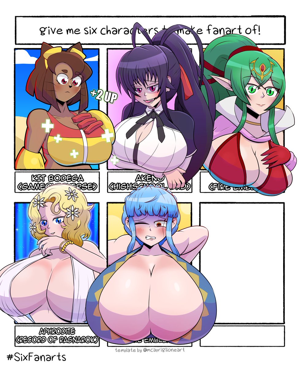 Niftylewds's tweet photo. Fifth is Marianne Von Edmund (Fire Emblem). Who should be the last character? 
#SixFanarts https://t.co/iLLMyumSvW
