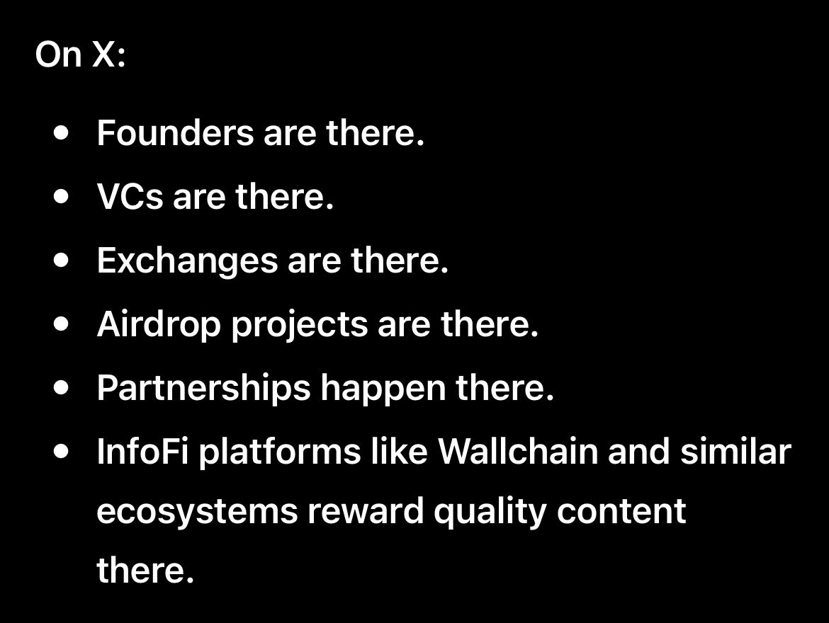 SunusiMinjibir's tweet photo. I asked ChatGPT which social media platform is best suited for crypto creators, and it chose X. Here are the reasons it gave me:

Do you agree? https://t.co/xWTRRpLL37