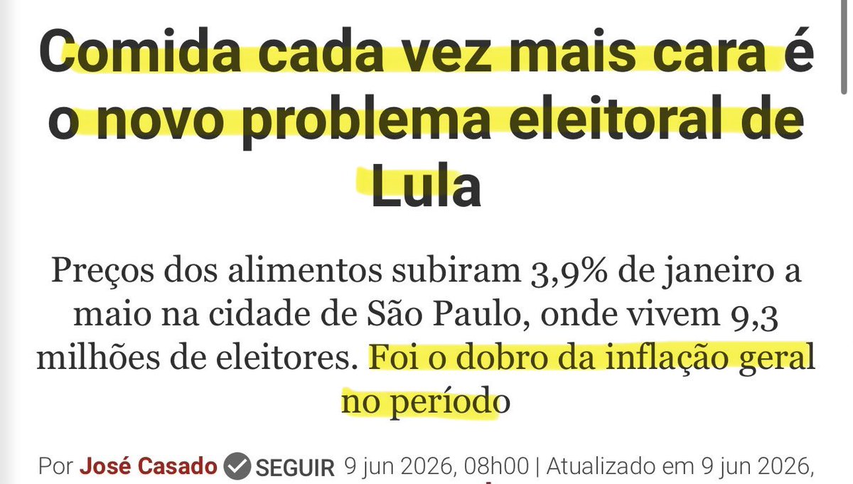 Tali_Mito22's tweet photo. Comida em 2026 virou artigo de luxo‼️
Boa Lula‼️ https://t.co/uWIKhZZDTO