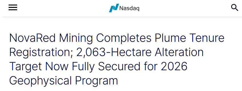 MonuKum41727138's tweet photo. THE TEXAS DATA MADE ME EVEN MORE POSITIVE ON COPPER

NovaRed Mining Inc. CSE: $NRED / OTC: $NREDF now has a footprint of 16,078 hectares, including the 2,062.64-hectare Plume tenure, the 4,573.82-hectare Trojan-Condor addition and a growing ecosystem supported by 324 MetalCore members.

What stood out to me is that S&P Global expects data-center copper demand to rise from 1.1 million tonnes in 2025 to 2.5 million tonnes by 2040.
TEXAS is becoming one of the clearest examples of that trend.

The market spent years focusing on chips and software, but now the conversation is shifting toward electricity, transmission and copper.

That's where projects like NRED may attract more attention if copper demand continues expanding.

My bull-case target: $10

Do your own research! Everything here is my opinion and I’m not giving advice.

$SOFI $INTC $GRAB