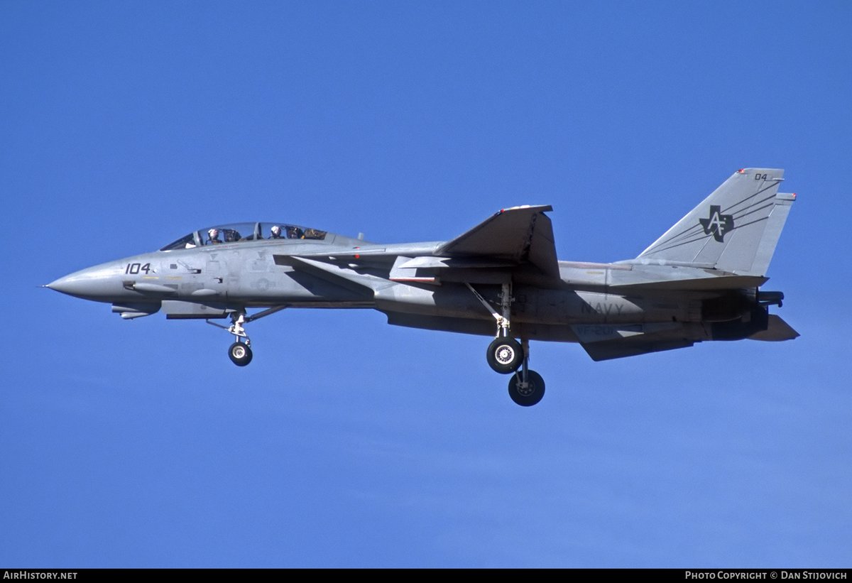 F-14A Tomcat, BUNO 158630, Tail Code AF, Modex 104, US Navy, VF