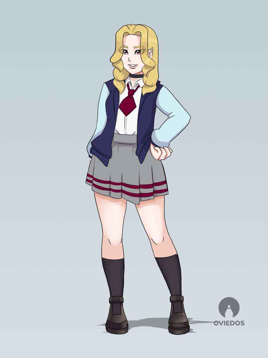 Ovie2_art's tweet photo. Hola a todos!
Les comparto el diseño de una nueva oc! ella se llama Sara Diaz y es amiga de la chica popular Florencia

#Art #OC #originalcharacter #characterdesign https://t.co/WJeXxha6Ry