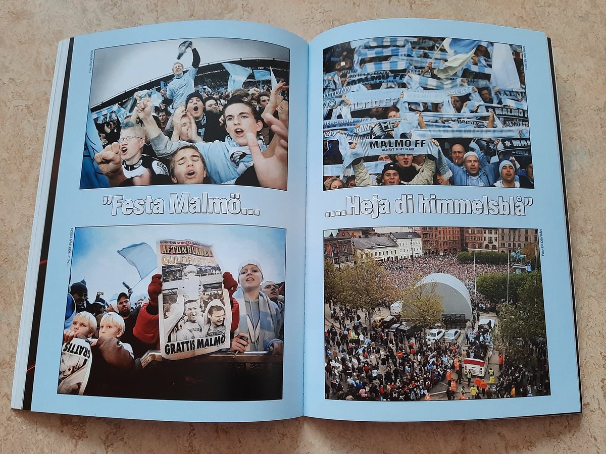 Ftblen's tweet photo. Himmelsblått guld. 132 sidor om Malmö FF:s SM-guld 2004. https://t.co/kFUAhzIQR9
