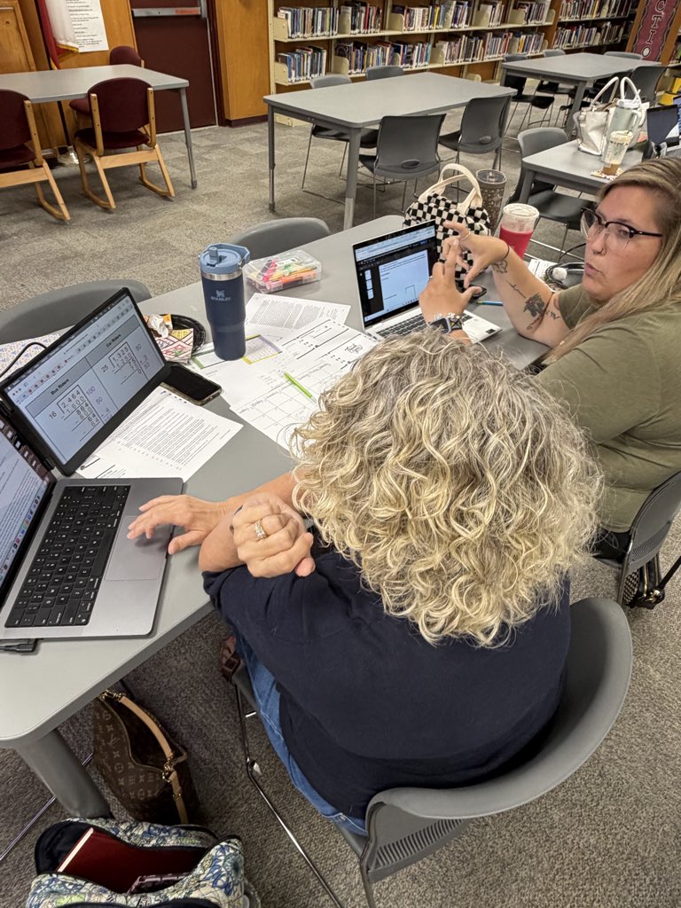 Alaina_Boaz's tweet photo. Thankful for our Kโ5 Math Teacher Leaders who are spending part of their summer planning for students theyโll never even meet. Their work today and tomorrow will impact math classrooms across Midland ISD next year. โค๏ธ๐ #MidlandISDMath @MISDTandL https://t.co/EXT94S9DS2