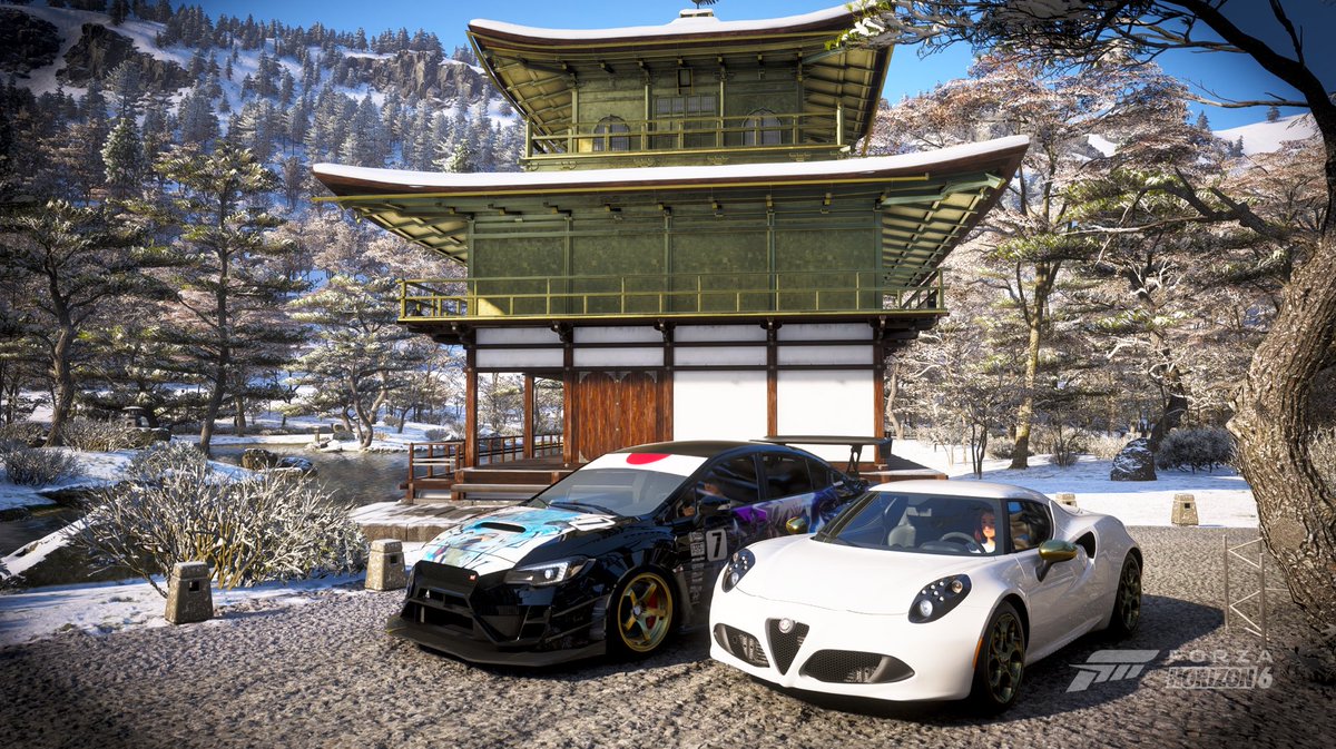 nekko__M's tweet photo. Forzaフォトショきれー！！！🙋‍♀️🙋‍♀️🙋‍♀️✨
まあそもそもゲーム全体めちゃくちゃきれーー

レースはめちゃくちゃ蛇行運転だし破壊神だけど、
フォトショの為に車買いたいからレースも頑張ろう💪🥺🔥

はーてぃ長い時間ありがとうww
ごめんね🙇‍♀️🙏

 #ForzaHorizon６ https://t.co/GES68Pa3HK