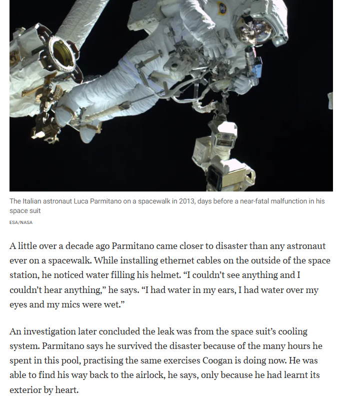 Ben_Spencer's tweet photo. Breaking: the Artemis III mission will include Italian @esa astronaut Luca Parmitano. I met him last year in Houston and he has certainly got the experience. He told me about the near-disaster he experienced on a space walk from the ISS. Scary stuff. 

https://t.co/ue8idJlCsd https://t.co/STJvSGgPa3
