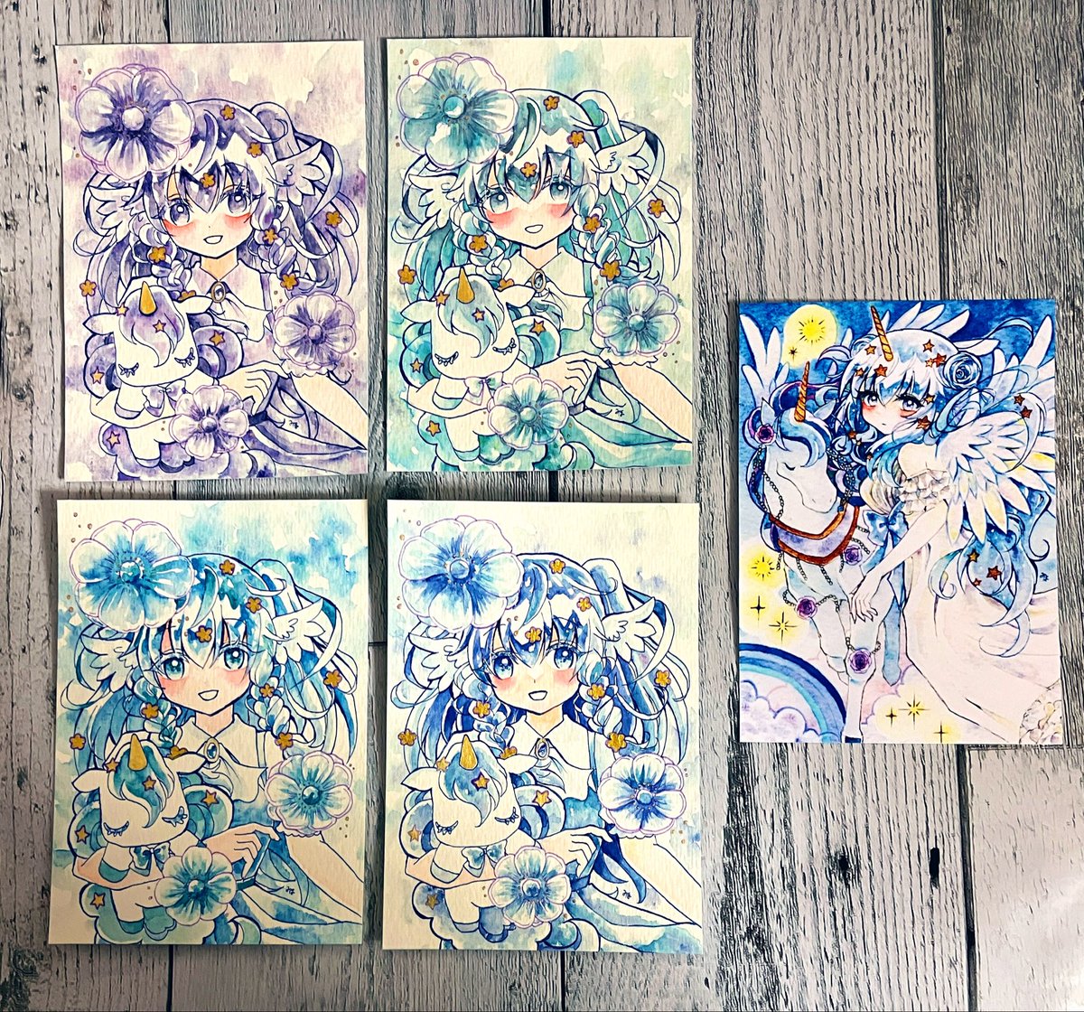 鳥達と夢を話すころ 現在原画は ○フレームレス原画 ○原画ガチャ