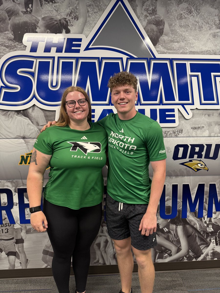 UND_SA_LEAD's tweet photo. Thrilled to have had Julia Matthews and Josh Neil of @UNDtrackfieldXC represent UND at the annual @Summit_SAAC meetings in Sioux Falls!
#UNDproud | #ReachTheSummit | #SummitSAAC https://t.co/2eyuk2VH2m