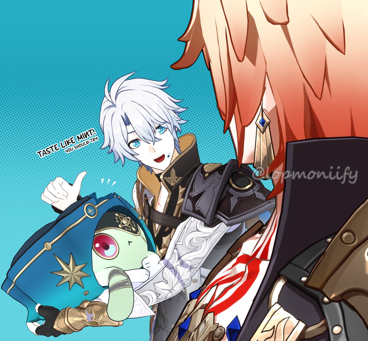 lopmoniify's tweet photo. Closer look for these dorks 💙🧡💚
Thank for 2k reacts! https://t.co/yuyuRptVTl