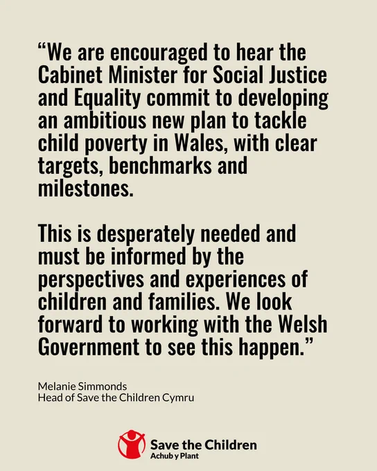 Image from Save the Children Cymru / Achub y Plant (@savechildrencym)