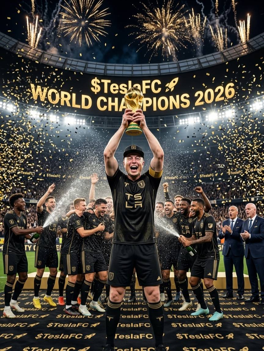 Realahhguy_0's tweet photo. Neither Spain nor France gonna win the World Cup 

The only winner is $TeslaFC https://t.co/h9Ndtm60vY