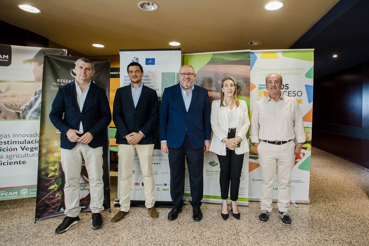 ETSIAMCordoba's tweet photo. 🗣️ La Universidad de Córdoba abre sus puertas a Regenera Iberia, el mayor foro ibérico de agricultura regenerativa
https://t.co/Uy5qNRg9xh https://t.co/qv48oRDVpc