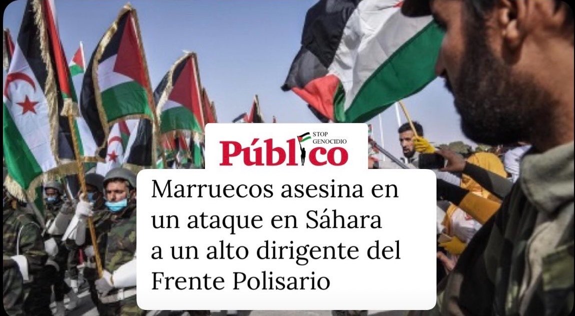 DavidLopezAlc's tweet photo. Todo el apoyo y cariño a las familias de las víctimas y al pueblo saharaui.

Mientras no haya justicia y se siga negando el derecho del pueblo saharaui a decidir libremente, Marruecos seguirá profundizando una herida que lleva décadas abierta en el Sáhara Occidental. Nuestro país no puede seguir mirando para otro lado.

Frente al silencio, debemos reforzar nuestro compromiso con la legítima lucha del pueblo saharaui por la autodeterminación.

#Alcorcón seguirá estrechando lazos de solidaridad con el Sáhara.