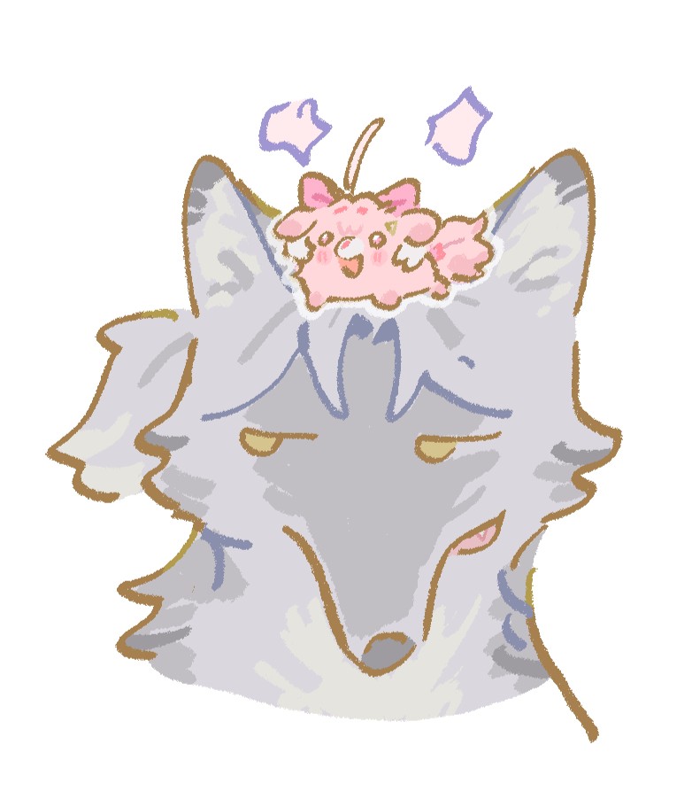 Mewmaow2time's tweet photo. wolfAalto and (tiny)puppyEncore🥺🥺 https://t.co/2ns4JgyZjM