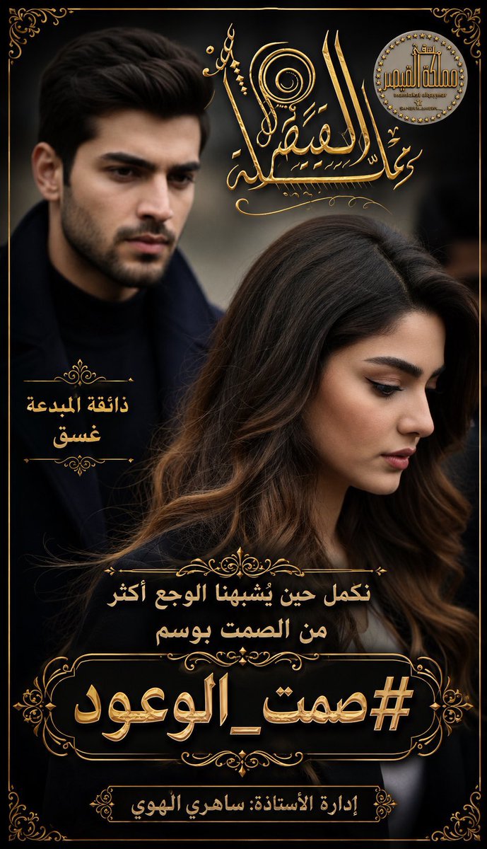 dr_imanmah's tweet photo. أحبّك…
لا لأنّك تعود
بل لأنّ الغياب نفسه يتعثّر بك
ويفقد طريقه إلى المنفى.
حين تعلن عصيان قلبك
تخرج الجهات من خرائطها
وتجلس المرايا على حافة الوقت
تعدّ ارتباكات الضوء في عينيك
كأنّ الولهَ طائرٌ مكسورُ الجناح
يحاول الاختباء في جيوب الريح.
وأراك…
تمشي داخل دمي لا على الأرض
تجرّ خلفك مواسمَ مؤجّلة
وأبوابًا نسيت أسماءها
وسلالم تصعد إلى غيمةٍ
لا تؤمن بالسماء.
#صمت_الوعود
أحبّك لأنّك الرجل
الذي كلّما حاول أن يكون فكرةً عابرة
تحوّل إلى مجرّةٍ كاملة
تدور حولها حواسي
كأقمارٍ فقدت قانون الجاذبية.
#عمر _من _الشوق
أما الوطن…
فليس مكانًا في هذه الحكاية
الوطنُ كائنٌ شفيف
ينام تحت أضلعي
ويرتدي صوتك كلّ مساء
ثم يوقظ في القلب قاراتٍ من الحنين.
لهذا لا أقول إنّك وطني
بل أقول:
إنّ الجهات منذ عرفتك
أصابها خللٌ جميل
وصارت كلّ الطرق
تؤدّي إليك. #عمر_من_الشوق 
#مملكة_القيصر
#فراشات_وحروف