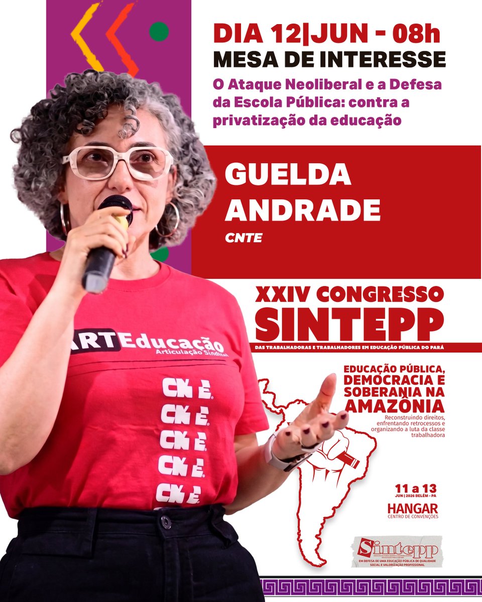 Sintepp's tweet photo. Mesa de Interesse - XXIV Congresso do Sintepp

O ataque neoliberal e a defesa da escola pública: contra a privatização da educação

12/jun - 8h https://t.co/aw2DJngbLJ