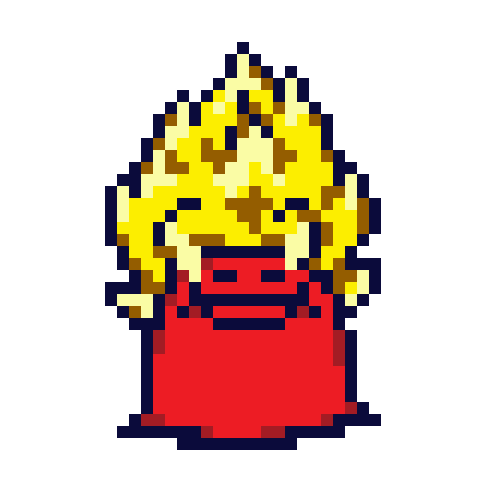popbobF's tweet photo. 4k super saiyan nubert #deltarune https://t.co/LlLGmv9jZ2