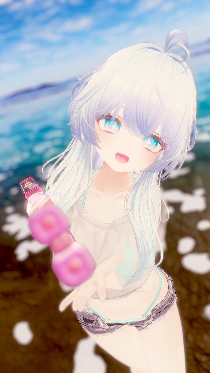 Chikachi1111's tweet photo. ちょこっと先取りの夏🌻
#milfy3D https://t.co/QCrOz98SAf