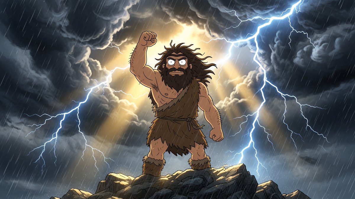 NEANDERTHAL_JUP's tweet photo. UNGA BUNGA STAY STROONG https://t.co/qhucQYr4yp
