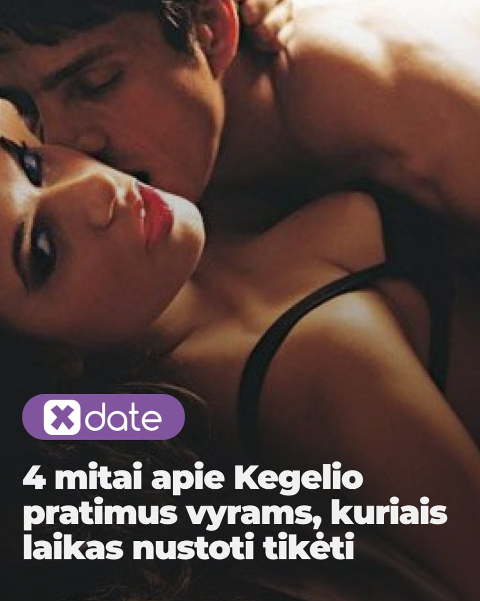 xdatelt's tweet photo. 🍆 4 mitai apie Kegelio pratimus vyrams, kuriais laikas nustoti tikėti

Kegelio pratimus dažnai gaubia gandai. Dėl informacijos trūkumo vyrai juos arba ignoruoja, arba treniruojasi neteisingai, tikėdamiesi greito stebuklo.

https://t.co/OimJEsaucZ https://t.co/EKW4jHjgW3