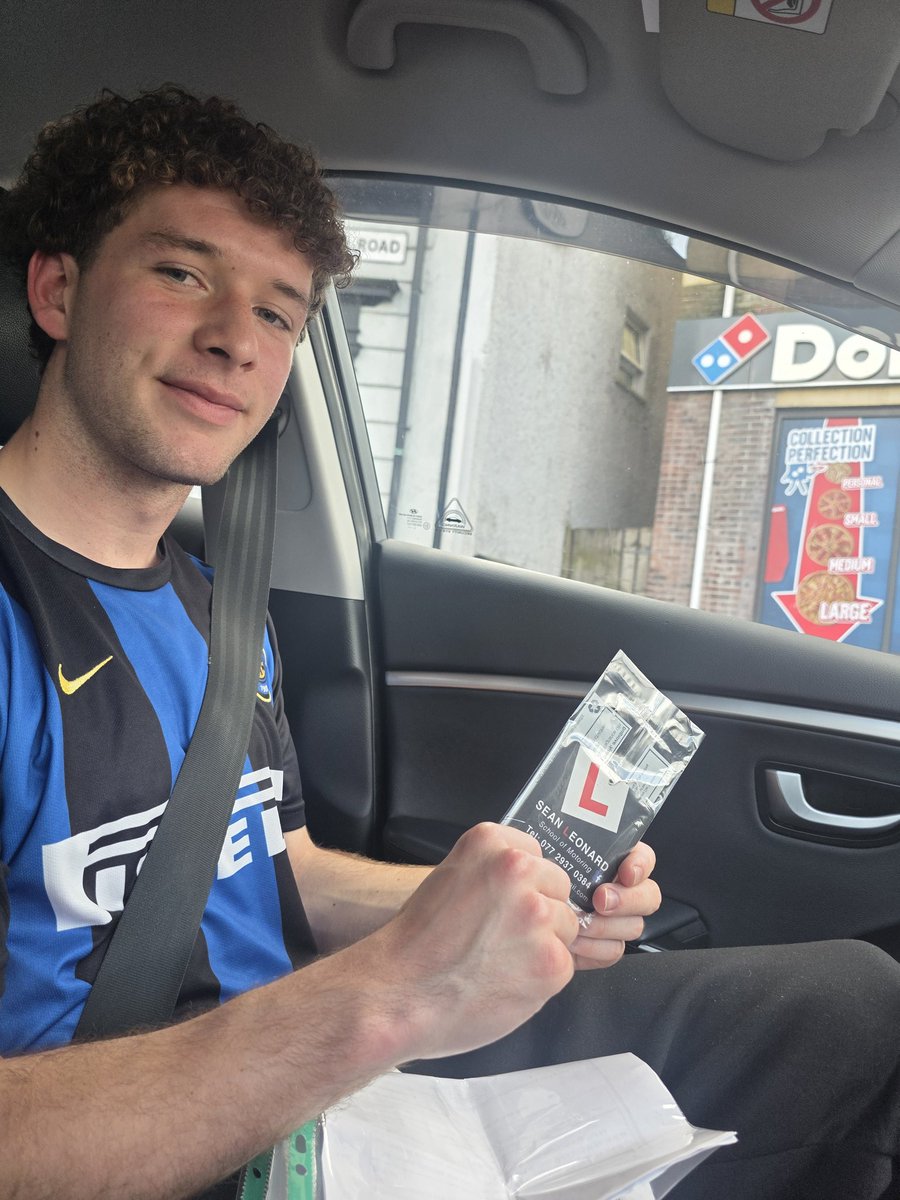 SeanLeonardADI's tweet photo. Well done Jack Coyle on passing your driving test. Beep beep. 
Have a good week.

Great drive, Congrats and safe driving for the future ahead 

Hard work paid off, go now and be safe and enjoy

LEARN WITH LEONARD
  A Skill 4 Life 

Could you be the next success. 
Pm for details. https://t.co/t2FdtxSTL8