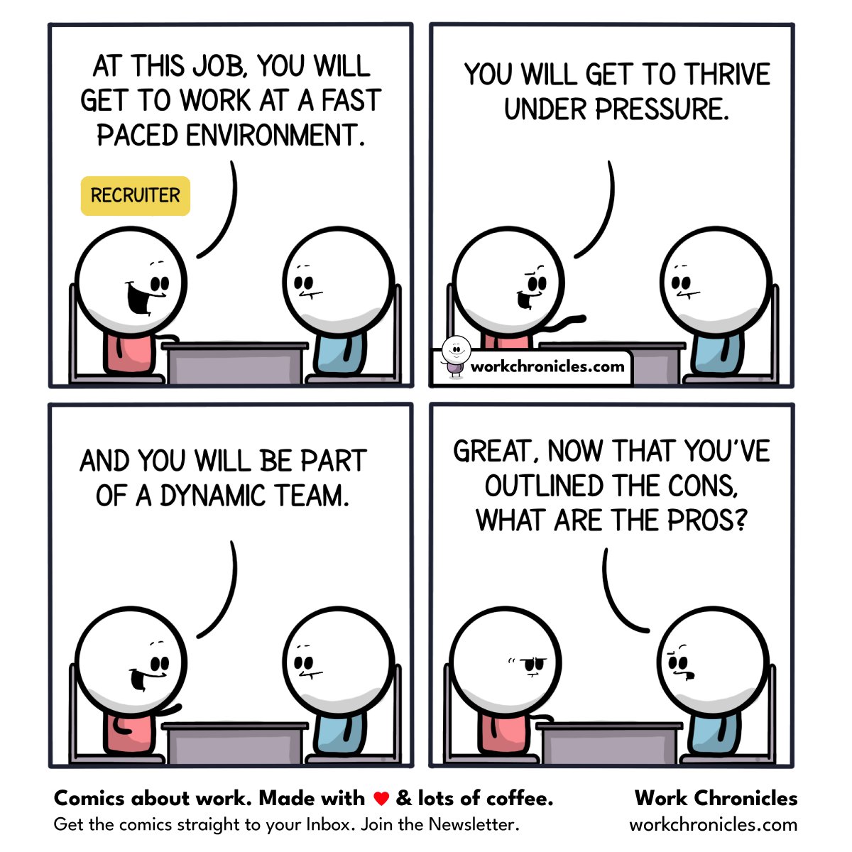 _workchronicles's tweet photo. (comic) Pros and Cons https://t.co/8HTSc9Tj11