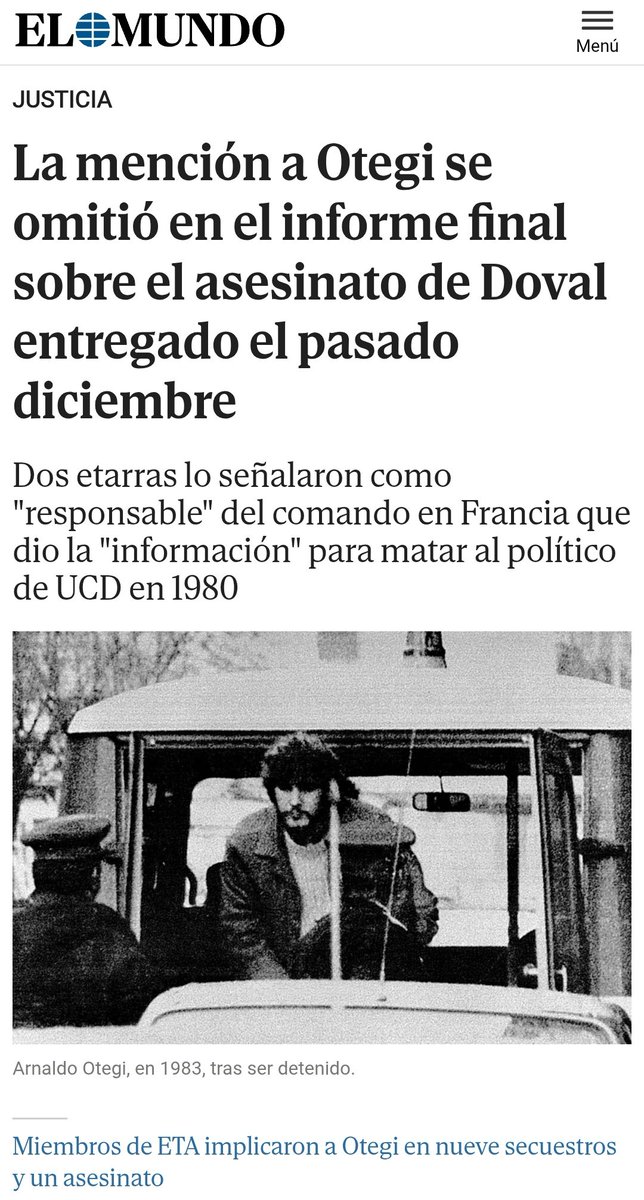 DvsOlga's tweet photo. Otegui porque no hablas de los OBJETIVOS de ETA y de tu TRAYECTORIA en la organización terrorista ⬇️ https://t.co/gWBVLY8uNI