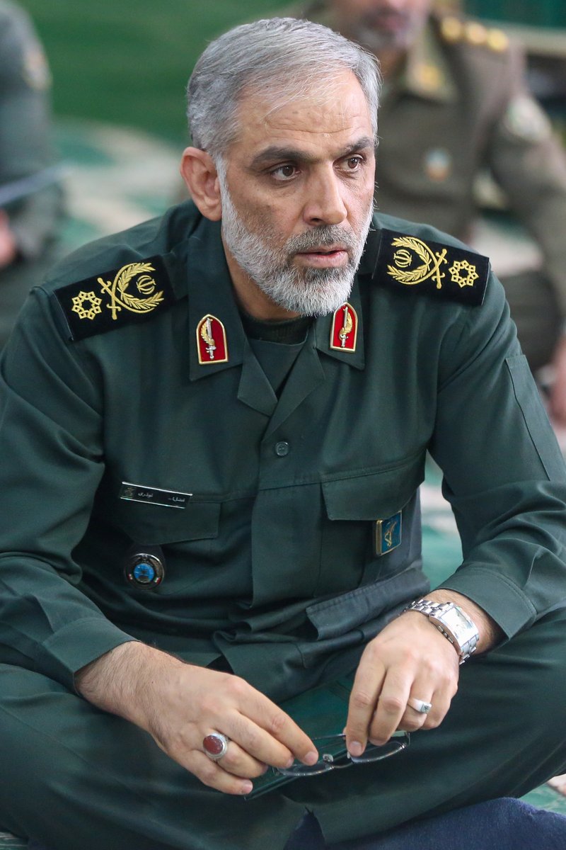 Hossein01001101's tweet photo. سرلشکر شهید فضل‌الله نوذری معاون عملیاتی قرارگاه مرکزی خاتم الانبیا https://t.co/zOwx7amfSZ
