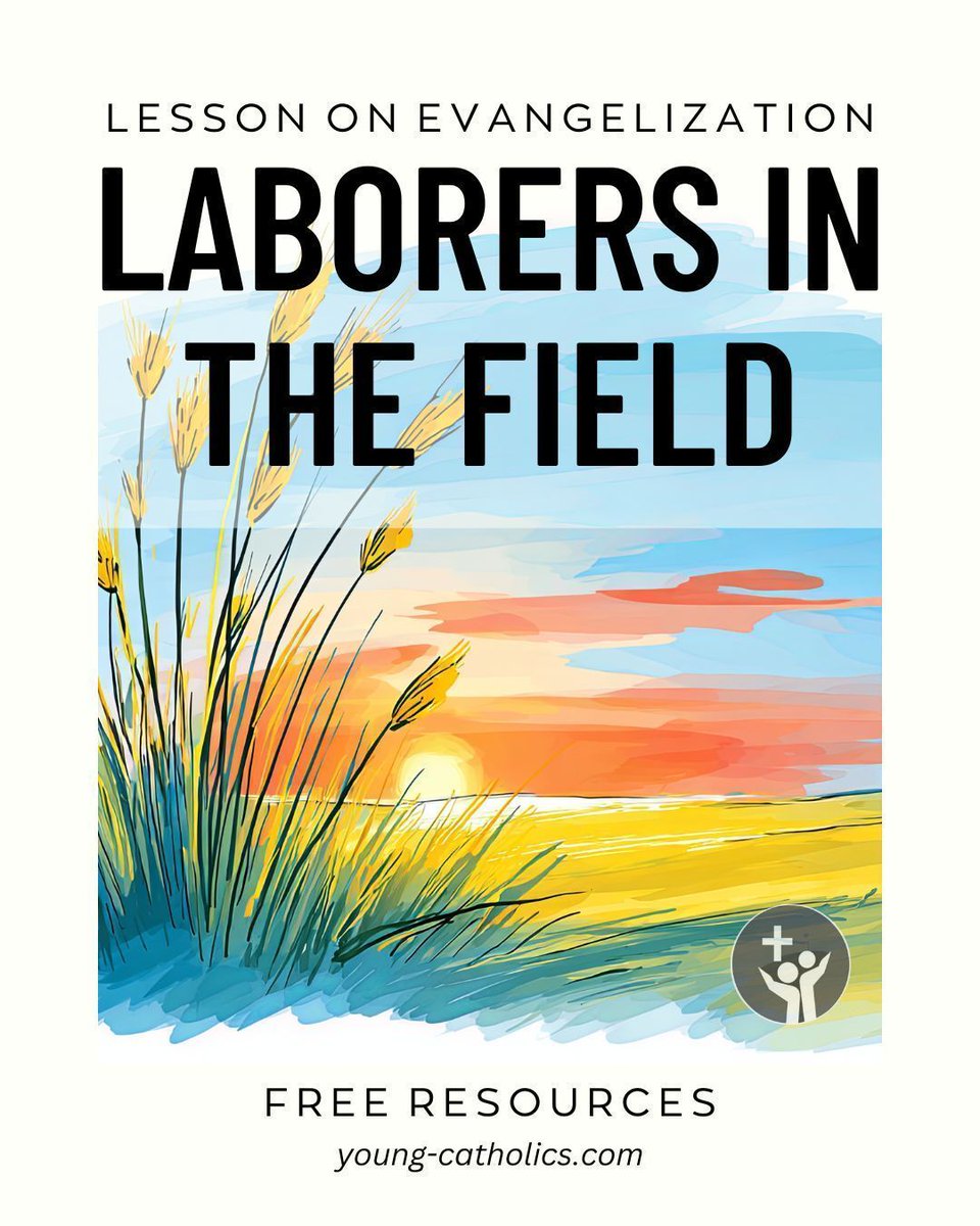 yngcath's tweet photo. The Laborers in the Field lesson plan teaches youth that evangelization can happen through simple acts of love. ✝️

Share faith with courage and compassion each day. ❤️🙏

https://t.co/2VbG2A2wEH

#YouthMinistry #Evangelization https://t.co/uYwtdmIbaQ