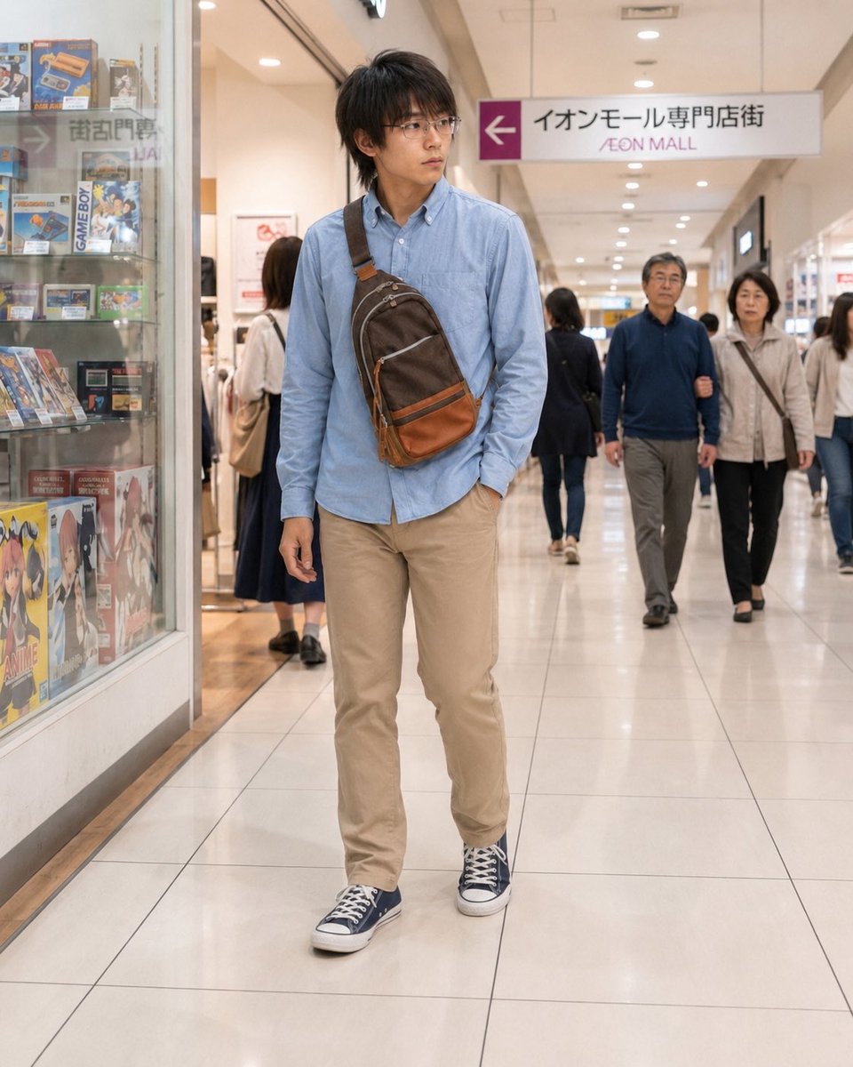 KINOCOAI's tweet photo. イオンモールおじさんの起源
←平成当時
→現在 https://t.co/VRpZXuWAOX