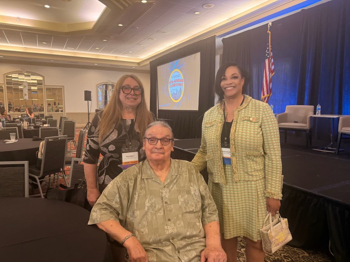 NOACA_MPO's tweet photo. Transportation history on Route 66! Highlights from yesterday's centennial-themed tour during the NARC Annual Conference, including guest speaker Michael Wallis — acclaimed Route 66 author and historian, and the voice of the sheriff in Disney/Pixar's Cars franchise. https://t.co/Zp1G7P6xrU