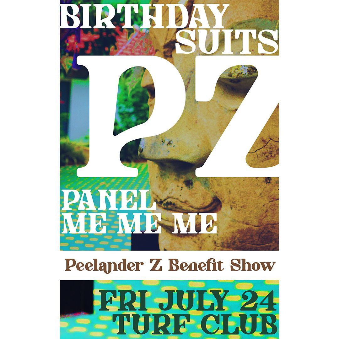 TurfClubMN's tweet photo. Just Announced: Birthday Suits — Peelander-Z Benefit with Panel and ME ME ME at the Turf Club on Friday, July 24.

Tickets on sale now → https://t.co/bgV8u3O45s https://t.co/afadsWLspJ
