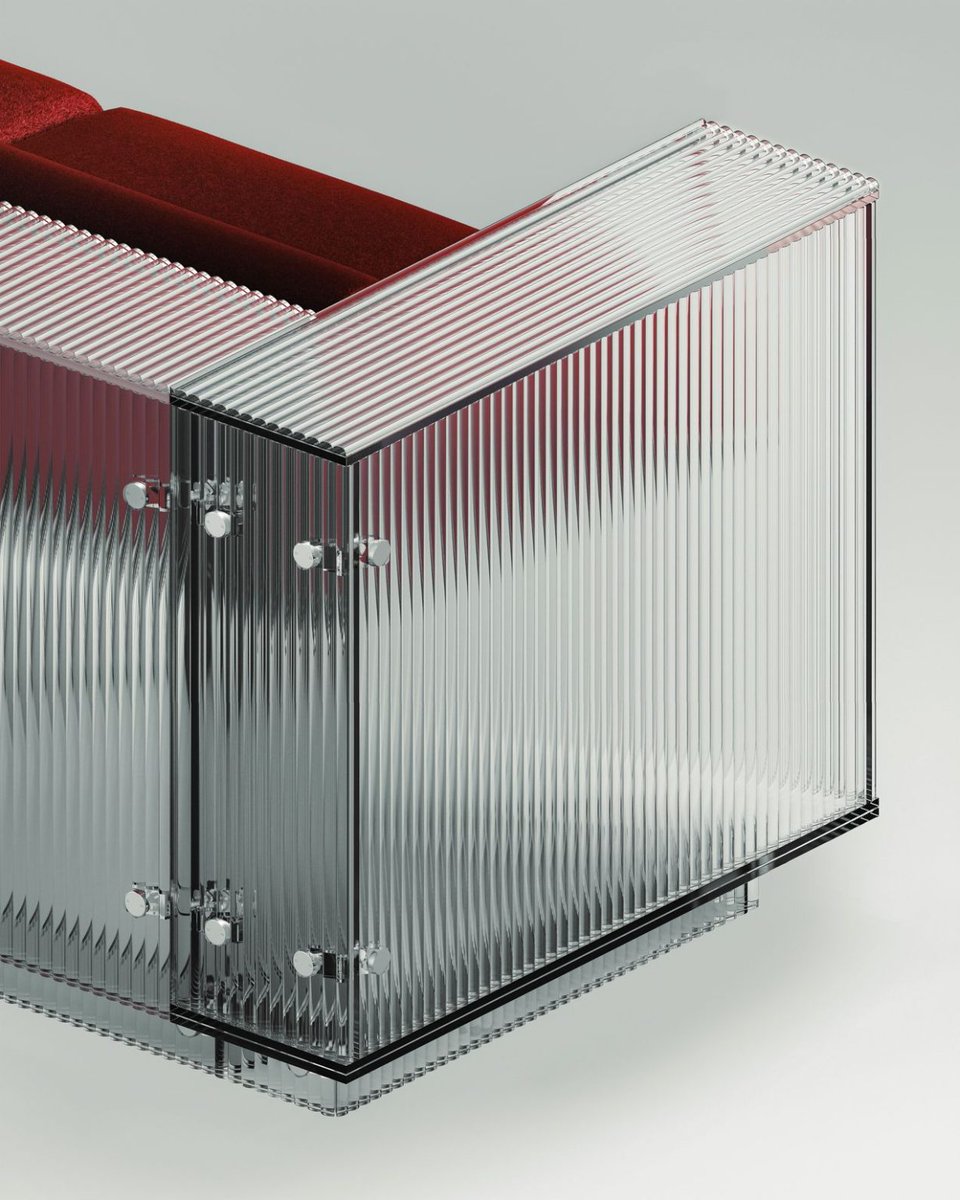 4AAAAart's tweet photo. Plissè Block sofa by Luca Ricci for Fivefourfive* https://t.co/6Prna8YHrM