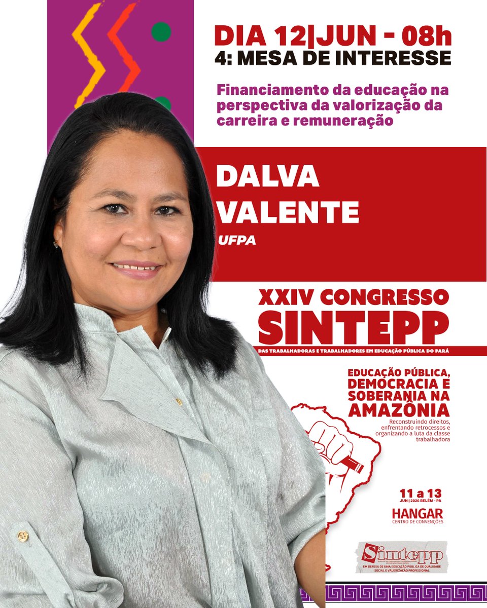Sintepp's tweet photo. Mesa de Interesse - XXIV Congresso do Sintepp

Financiamento da educação na perspectiva da valorização da carreira e remuneração

12/jun - 8h https://t.co/Pfg5WizVcr