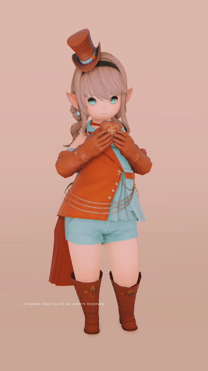 Lydia_s88's tweet photo. #おはララ #FF14 #ララフェル　
チョコミント🍫🍀 https://t.co/08G3LdMOjf