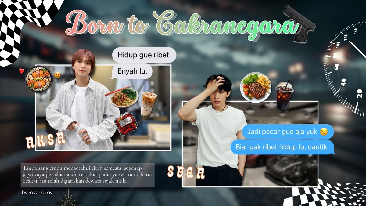 reverieirev's tweet photo. #markhyuck series au

Part of "Born to Cakranegara"
Mutual. https://t.co/0SeEZrEgUH