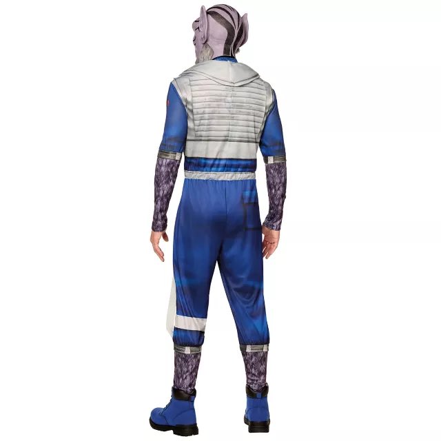 kyber_kat's tweet photo. which one of y’all knew about the spirit halloween garazeb orrelios mando &amp; grogu costume with hyper-realistic latex mask and didn’t tell me https://t.co/9awt4qKWfm