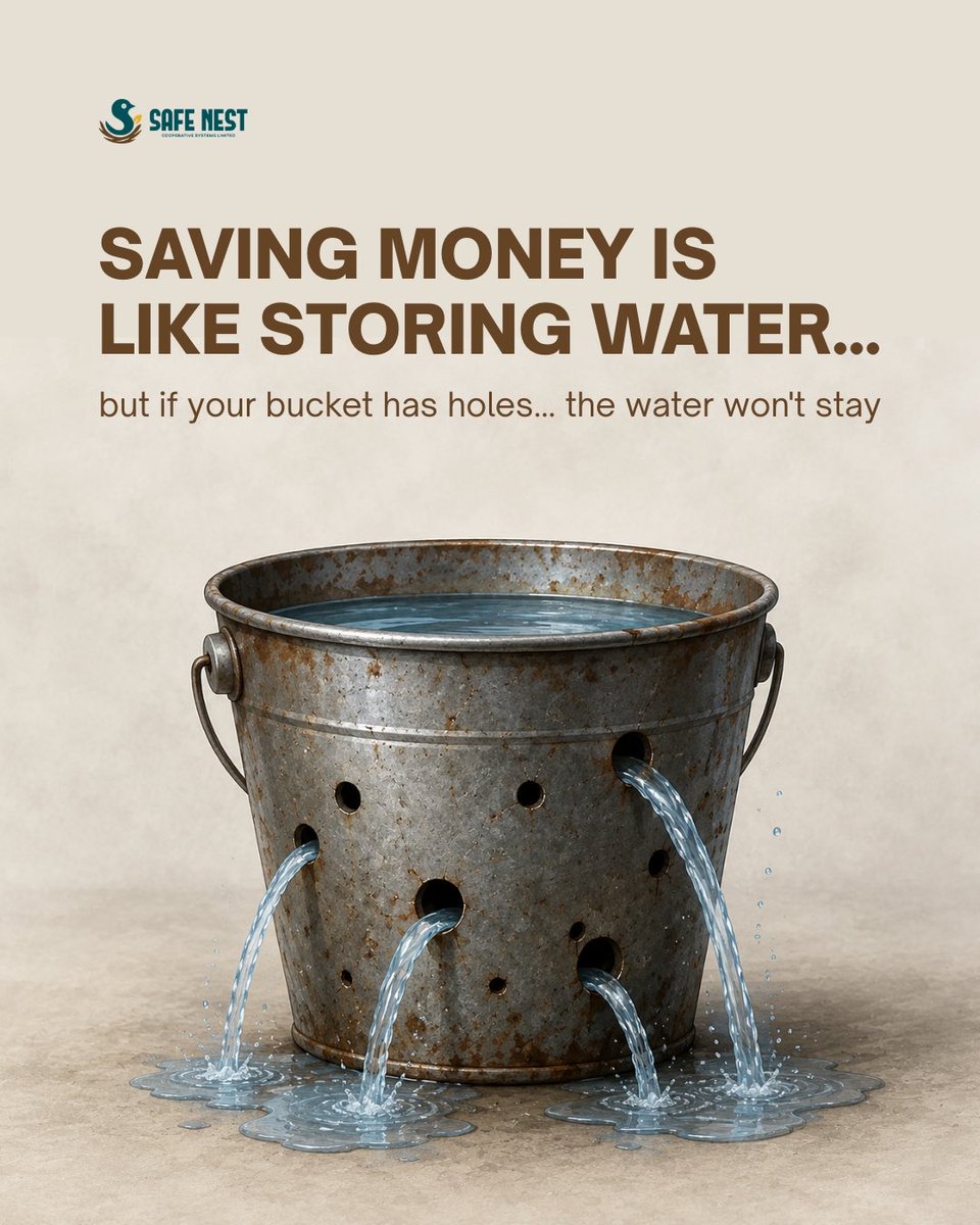 usesafenest's tweet photo. Saving will not profit you, not because you are not putting money aside, but because of how you keep it.

Your money should be in a place that's secured (without any holes) and not where it can easily be accessed.

#savewithsafenest https://t.co/csgNByk8zo