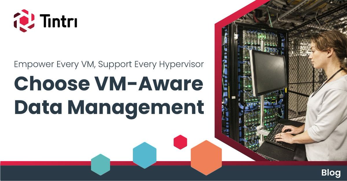 Tintri's tweet photo. Get visibility, control, and automation across every hypervisor with workload-aware data management that simplifies operations, eliminates bottlenecks, and scales smarter — all from a single platform.

Choose smarter storage. Choose Tintri. https://t.co/SYkgUoWR05 https://t.co/BWaR1AXRJb