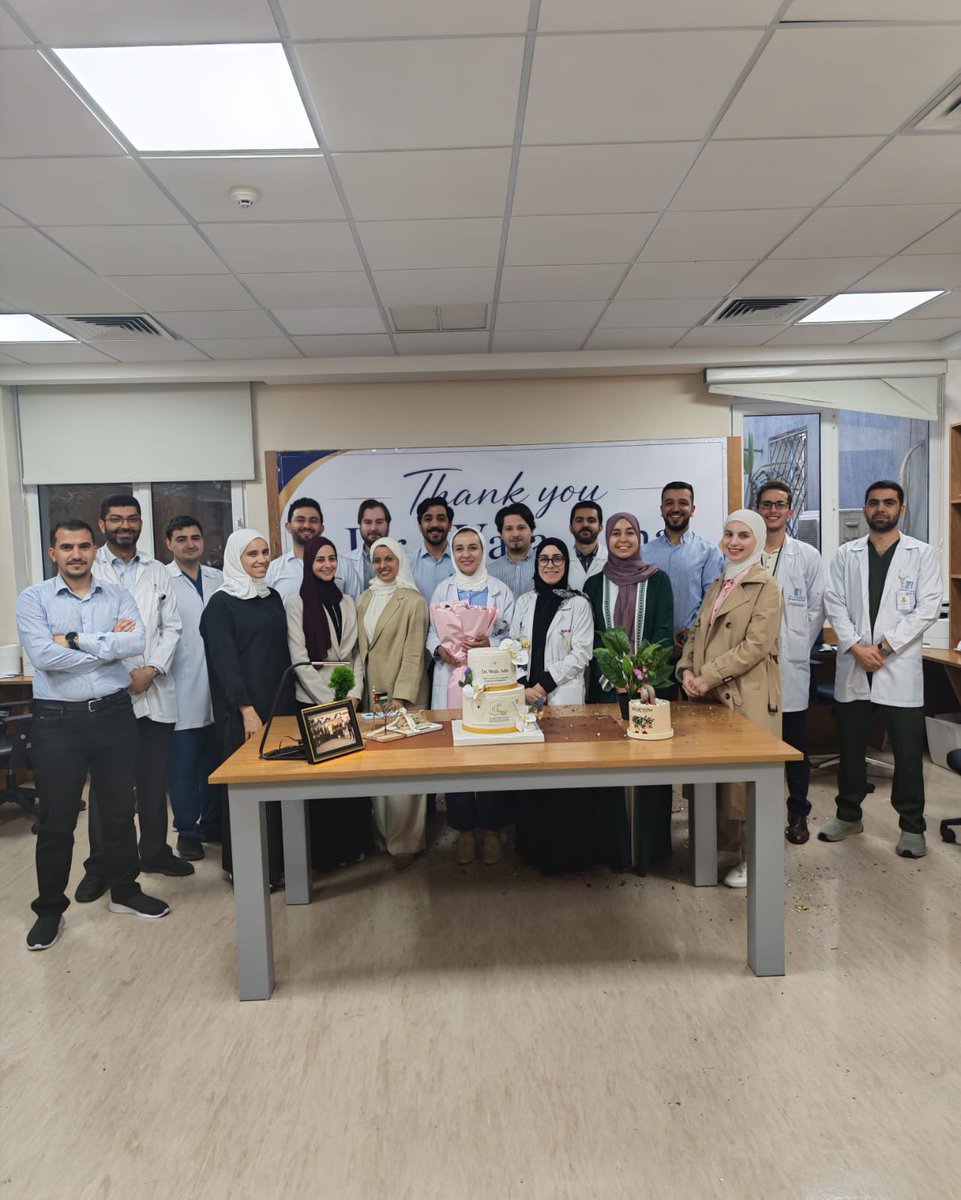 Wafa_Asha's tweet photo. Today, our Radiation Oncology residents surprised me in a way that truly left me speechless.

During my fellowship, one of the mentors who shaped my career told me, “Pay it forward.” I’ve tried to live by those words ever since.(1) https://t.co/V85mtFBFXM