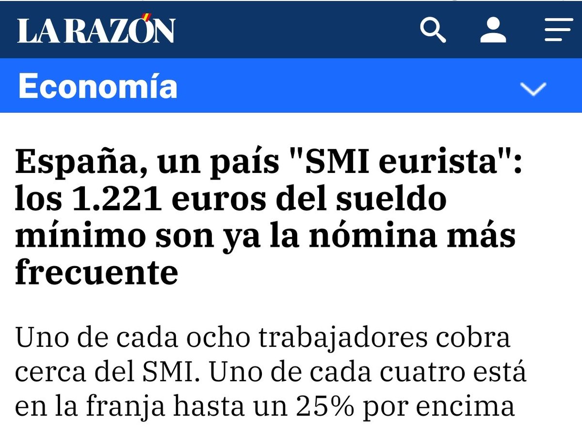 _Laboro's tweet photo. La prensa patriótica te recuerda que te perjudica que el Gobierno suba mucho el salario mínimo, porque se reduce la diferencia con tu salario. Debes votar a quien joda a los de abajo, para que así tú sigas siendo "clase media". https://t.co/kyWn17asih