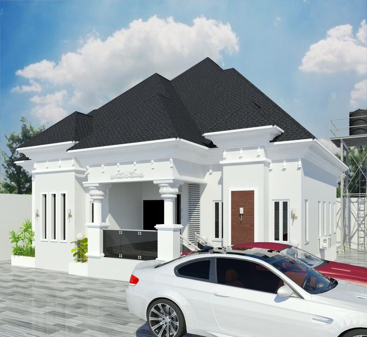 I_am_adEKolaA's tweet photo. @_bakconstd @Obeta_Ebube @Arch_Dokun77 @one_miloo @_OvalDesigns @SketchUp 3 bedroom Bungalow
#Architecture #Classical #3dvisualisation #LuxuryHomes #Revit https://t.co/6sc7oyr7Jg