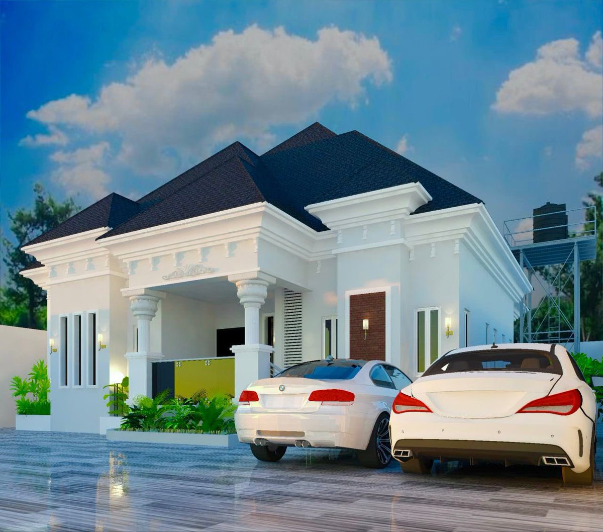 I_am_adEKolaA's tweet photo. @_bakconstd @Obeta_Ebube @Arch_Dokun77 @one_miloo @_OvalDesigns @SketchUp 3 bedroom Bungalow
#Architecture #Classical #3dvisualisation #LuxuryHomes #Revit https://t.co/6sc7oyr7Jg